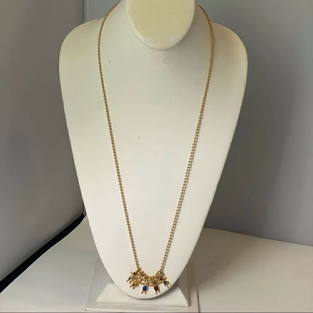 Kid Charms Ball Chain Necklace